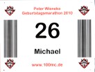 Startnummer Öjendorfer See-Marathon 2010