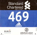 Startnummer Dubai Marathon 2019