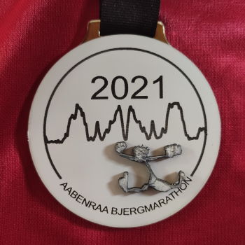 22. Aabenraa Bergmarathon 2021 - Finisher Medaille